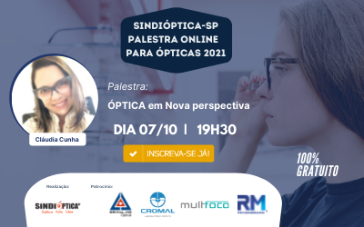 4ª SINDIÓPTICA-SP PALESTRA ONLINE PARA ÓPTICAS