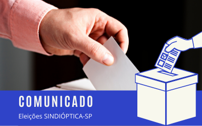 [COMUNICADO] Eleições SINDIÓPTICA-SP – 14 de dezembro de 2021