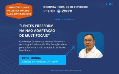 SINDIÓPTICA-SP PALESTRA ONLINE PARA ÓPTICAS 2022 l 24/02/2022