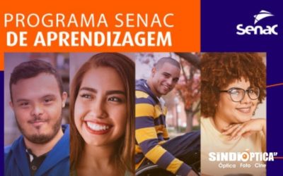 O SindiópticaSP apoia o Programa Senac de Aprendizagem