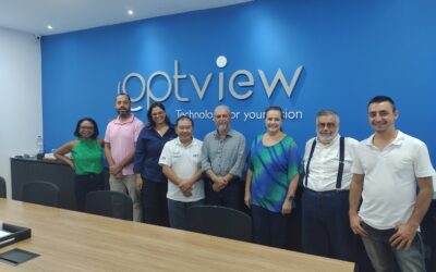 Visita SindiópticaSP a Empresa Optview [30/01/2023]